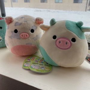 NEW ONE Squishmallow Flipamallow Belana and Rosie